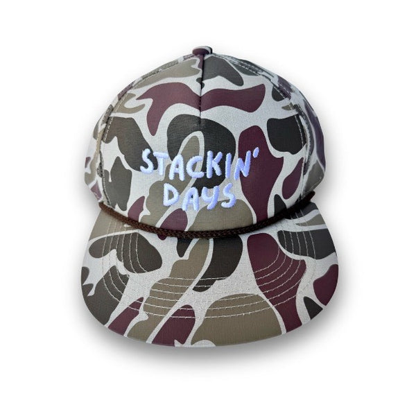 Burlebo Stackin' Days - Camo Hat