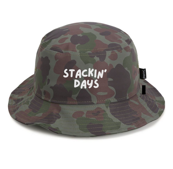 Stackin' Days - Bucket Hat Camo